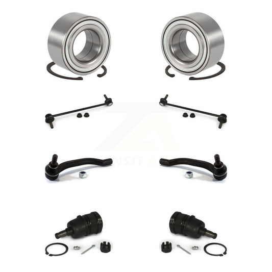 Bearing Lower Ball Joint Outer Tie Rod Link Front Kit (8Pc) For Honda Pilot MDX