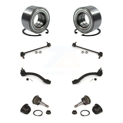 Bearing Lower Ball Joint Outer Tie Rod Link Front Kit (8Pc) For Hyundai Elantra