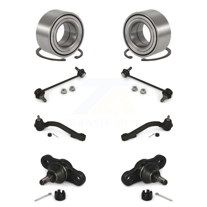 Bearing Lower Ball Joint Outer Tie Rod Link Front Kit (8Pc) For Kia Rondo Optima