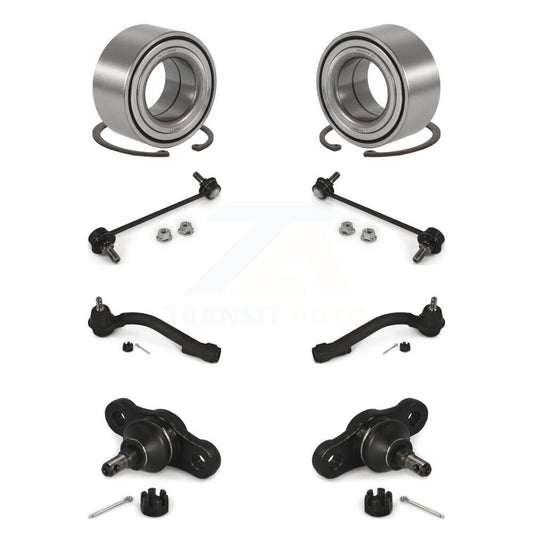 Bearing Lower Ball Joint Outer Tie Rod Link Front Kit (8Pc) For Kia Rondo Optima