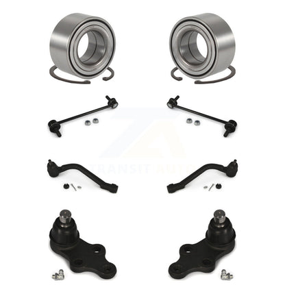 Bearing Lower Ball Joint Outer Tie Rod & Link Front Kit (8Pc) For Hyundai Tucson