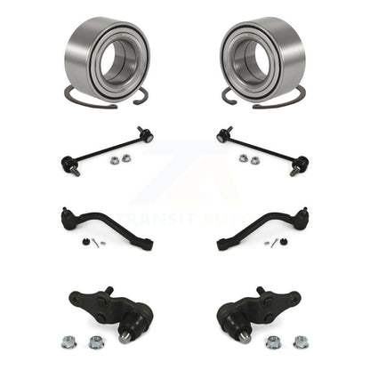 Bearing Lower Ball Joint Outer Tie Rod Link Front Kit (8Pc) For Kia Optima Azera