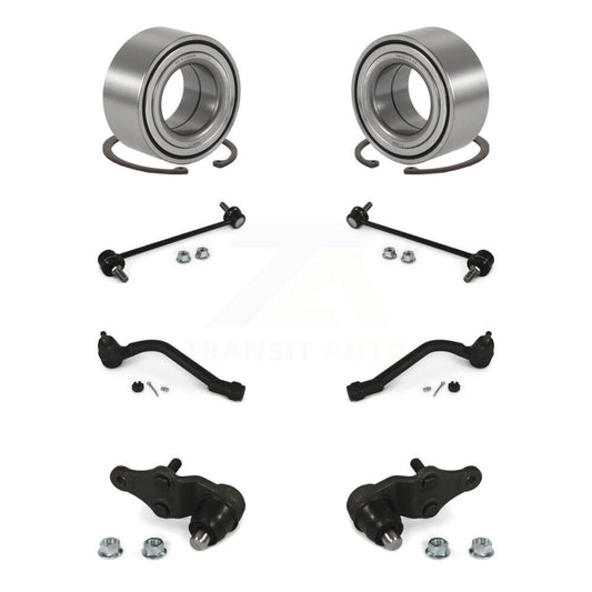 Bearing Lower Ball Joint Outer Tie Rod Link Front Kit (8Pc) For Kia Optima Azera