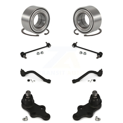 Bearing Lower Ball Joint Outer Tie Rod & Link Front Kit (8Pc) For Hyundai Sonata