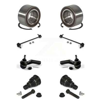 Bearing Lower Ball Joint Outer Tie Rod Sway Bar Link Front Kit (8Pc) For Mazda 5