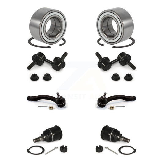 Bearing Lower Ball Joint Outer Tie Rod Link Front Kit (8Pc) For 97-01 Honda CR-V