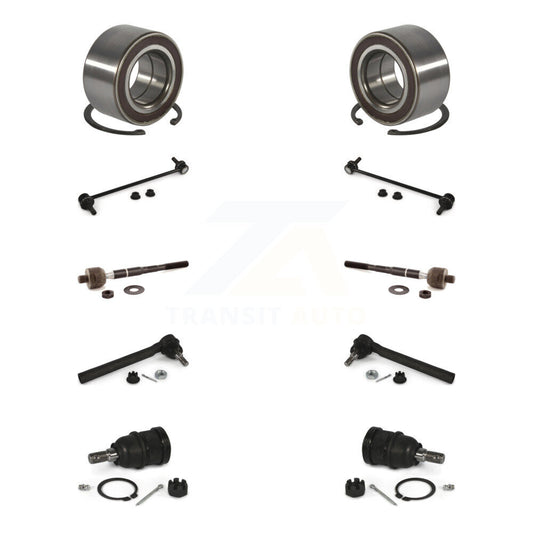 Bearing Lower Ball Joint Outer Inner Tie Rod & Link Front Kit For Honda Odyssey