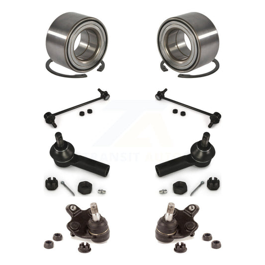 Bearing Lower Ball Joint Outer Tie Rod Link Front Kit For Toyota Matrix Pontiac