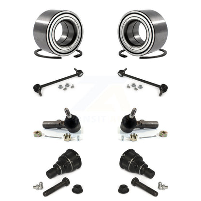 Bearing Lower Ball Joint Outer Tie Rod & Link Front Kit For 2000-2001 Mazda MPV
