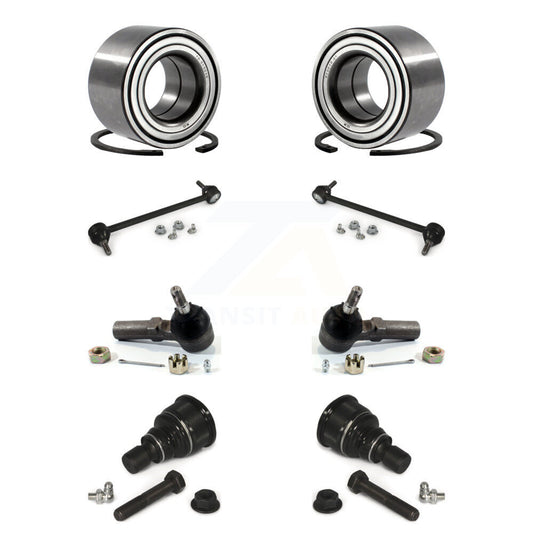 Bearing Lower Ball Joint Outer Tie Rod & Link Front Kit For 2000-2001 Mazda MPV