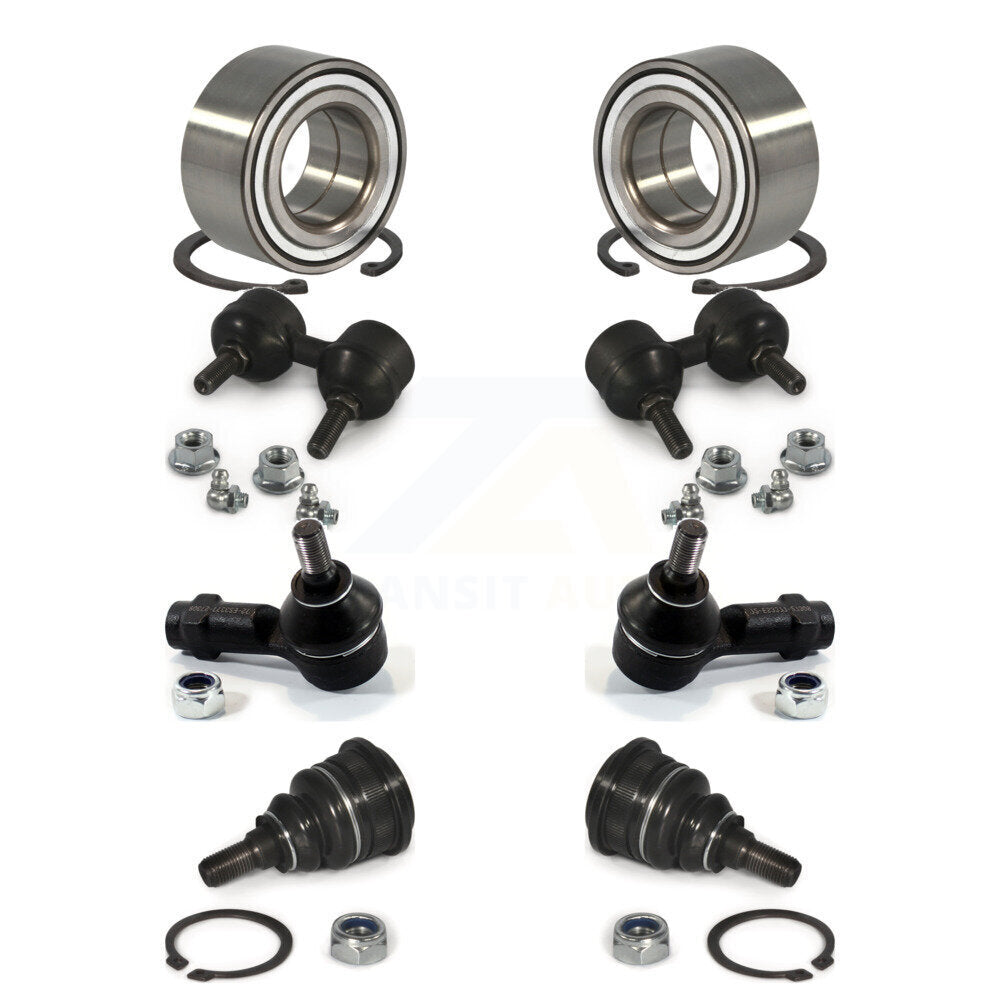 Bearing Lower Ball Joint Outer Tie Rod Link Front Kit For 01-06 Hyundai Elantra
