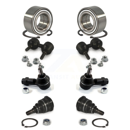 Bearing Lower Ball Joint Outer Tie Rod Link Front Kit For 01-06 Hyundai Elantra
