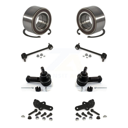Bearing Lower Ball Joint Outer Tie Rod & Sway Bar Link Front Kit For Ford Focus