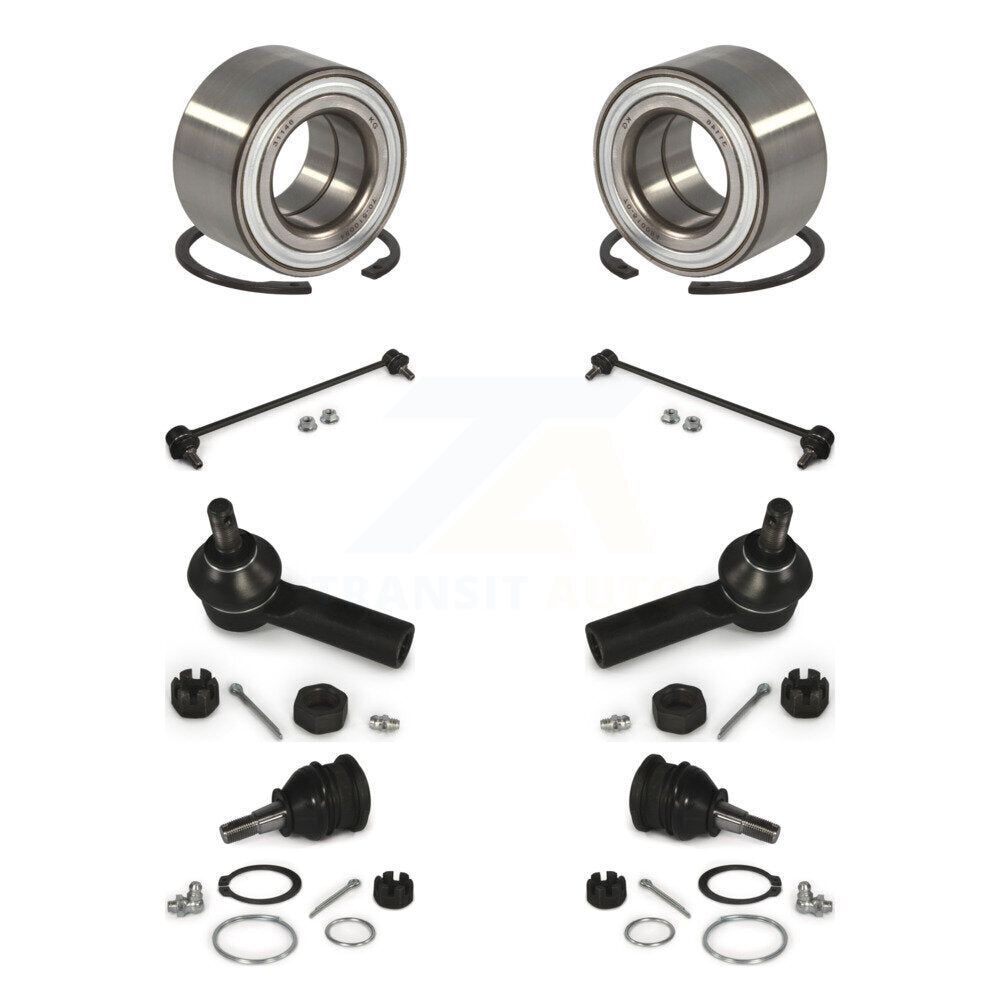 Bearing Lower Ball Joint Outer Tie Rod & Link Front Kit For Toyota Yaris Prius C
