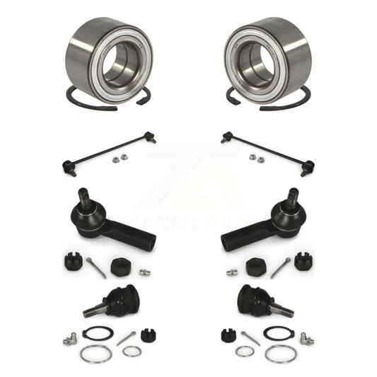 Bearing Lower Ball Joint Outer Tie Rod & Link Front Kit For Toyota Yaris Prius C