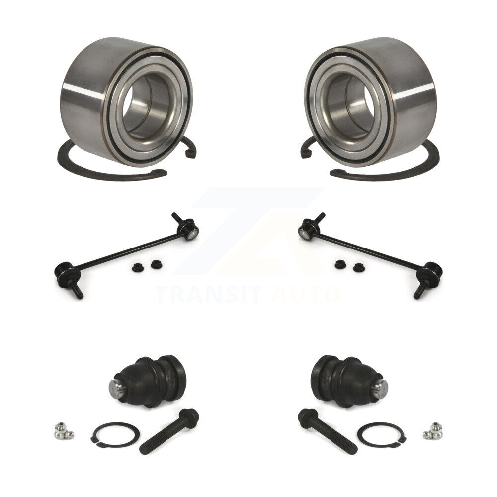 Bearing Lower Ball Joint And Sway Bar Link Front Kit For 2010-2011 Nissan Versa
