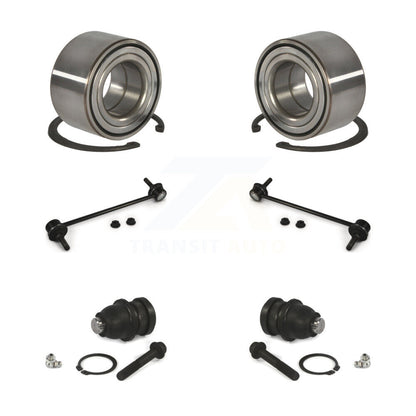 Bearing Lower Ball Joint And Sway Bar Link Front Kit For 2010-2011 Nissan Versa