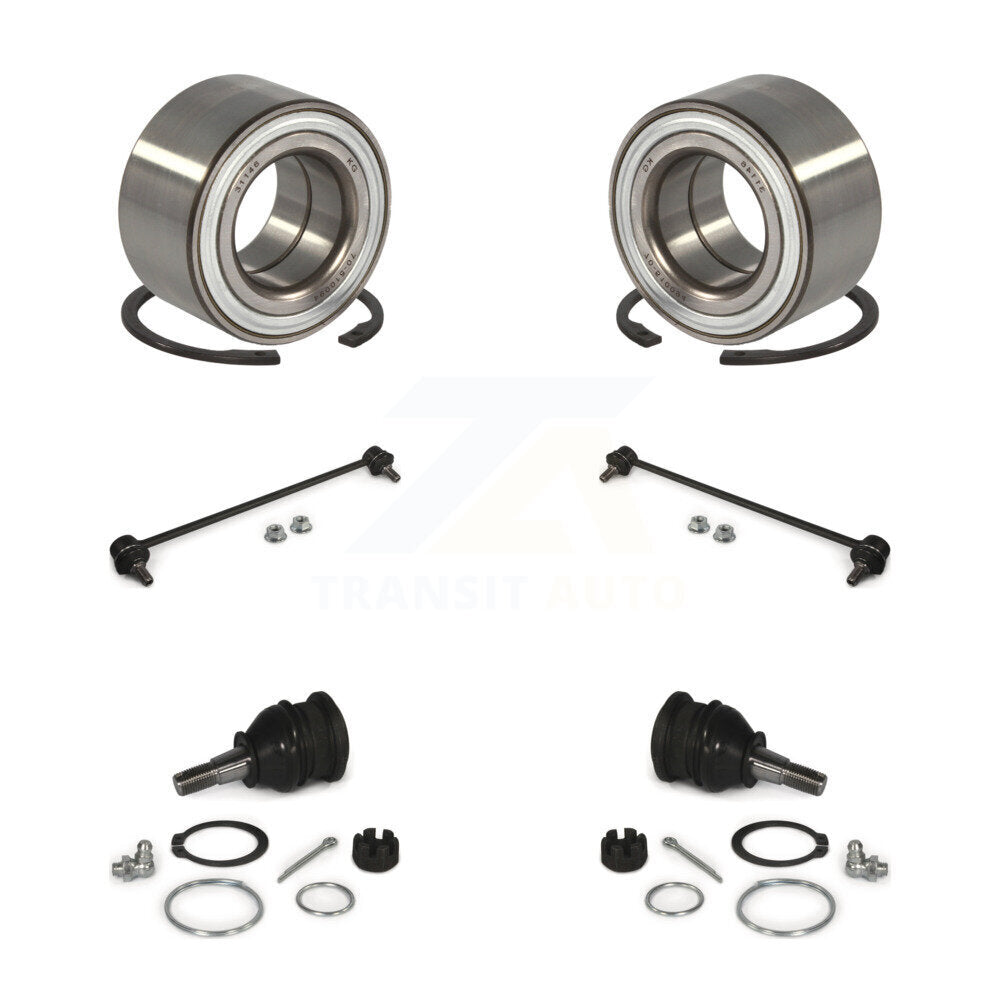 Wheel Bearing Lower Ball Joint Link Front Kit For Toyota Yaris Prius C Scion xD
