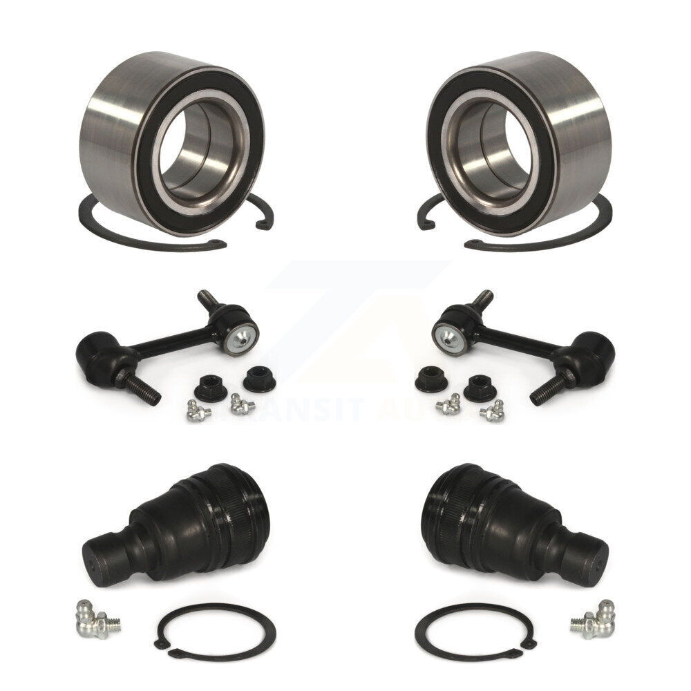 Wheel Bearing Lower Ball Joint Sway Bar Link Front Kit For Ford Edge Lincoln MKX