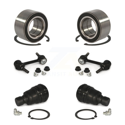 Wheel Bearing Lower Ball Joint Sway Bar Link Front Kit For Ford Edge Lincoln MKX
