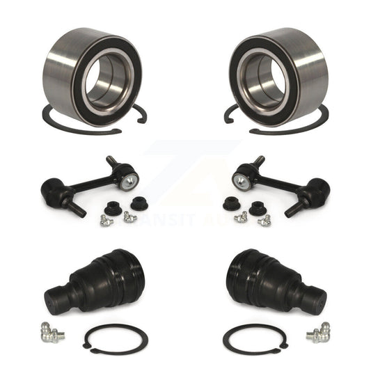 Wheel Bearing Lower Ball Joint Sway Bar Link Front Kit For Ford Edge Lincoln MKX