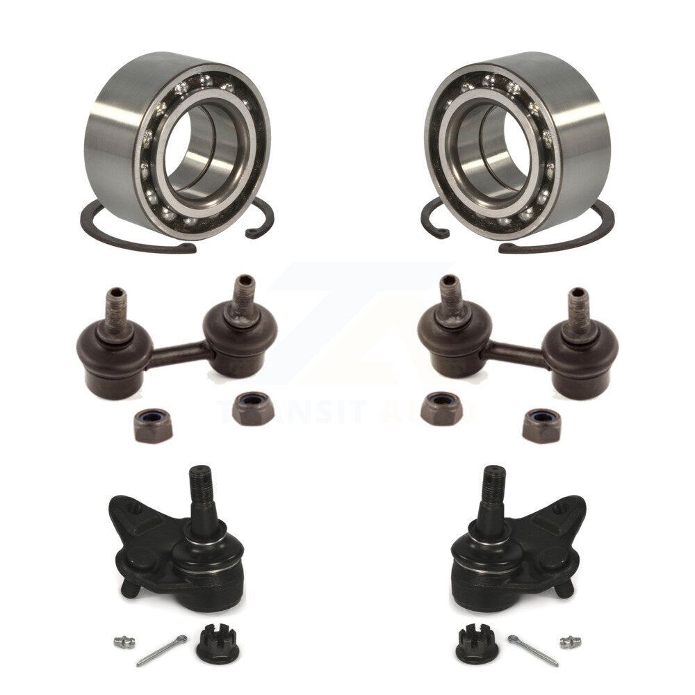 Bearing Lower Ball Joint & Link Front Kit For Toyota Corolla Prizm Chevrolet Geo