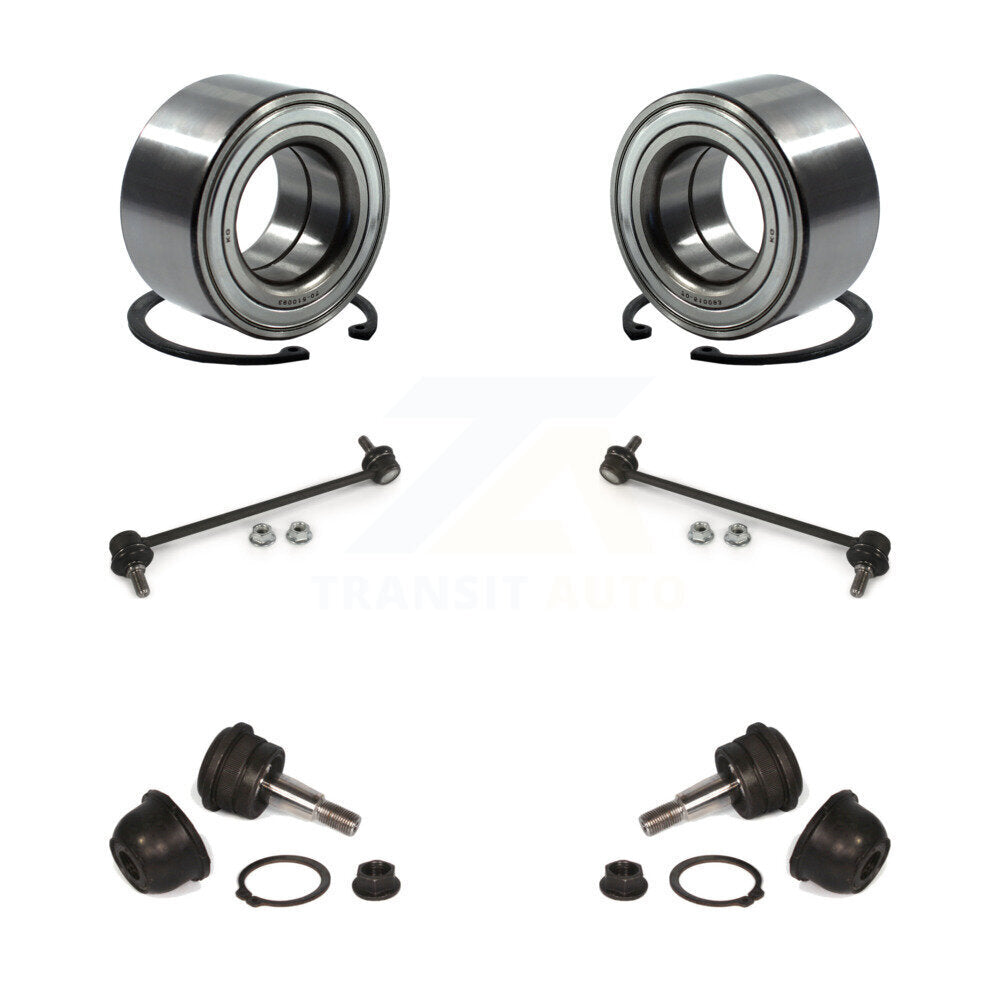 Bearing Lower Ball Joint & Link Front Kit For Hyundai Elantra GT Veloster Coupe