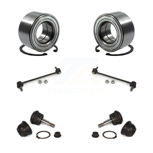 Bearing Lower Ball Joint & Link Front Kit For Hyundai Elantra GT Veloster Coupe