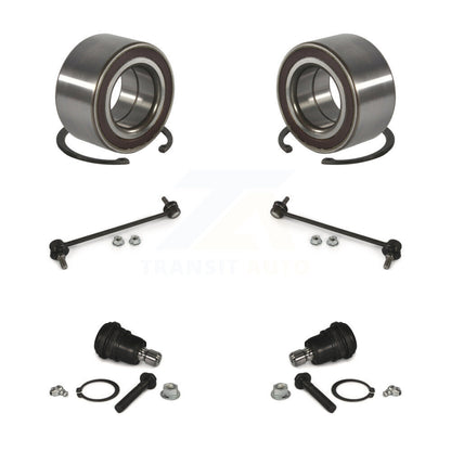Wheel Bearing Lower Ball Joint And Sway Bar Link Front Kit For 2012-2017 Kia Rio