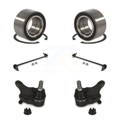 Wheel Bearing Lower Ball Joint And Sway Bar Link Front Kit For 2010 Lexus HS250h