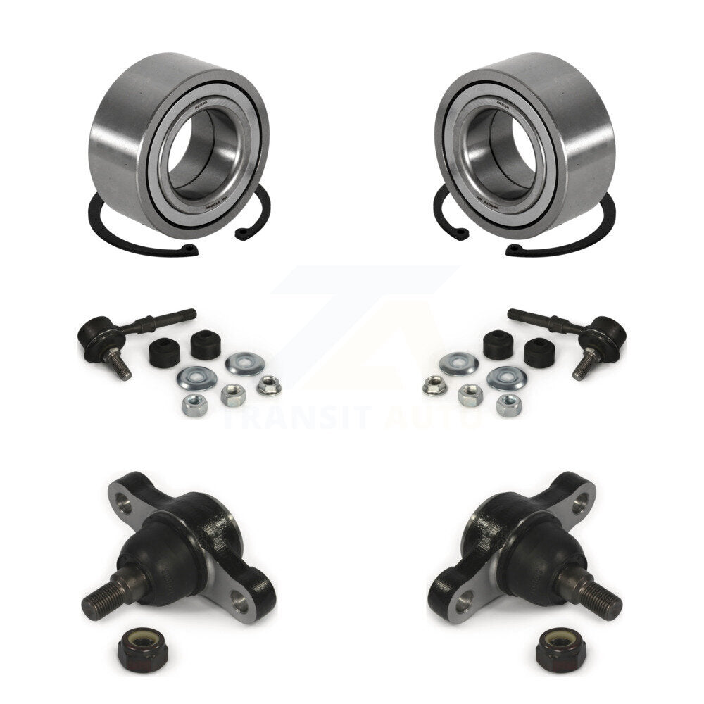 Wheel Bearing Lower Ball Joint Sway Bar Link Front Kit For 2004-2006 Kia Amanti