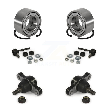 Wheel Bearing Lower Ball Joint Sway Bar Link Front Kit For 2004-2006 Kia Amanti