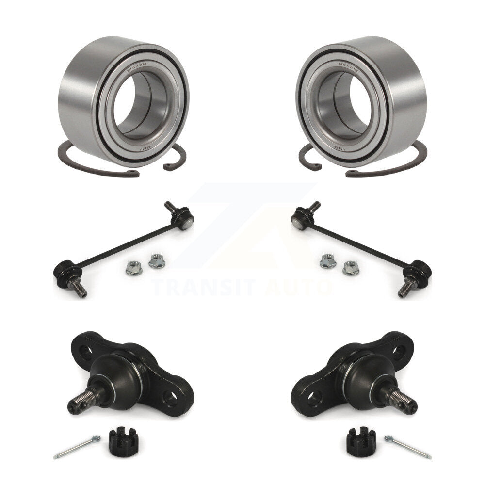 Bearing Lower Ball Joint & Sway Bar Link Front Kit For Kia Rondo Optima Magentis