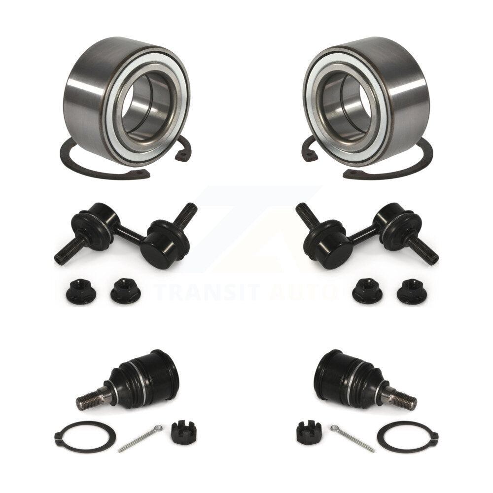Bearing Lower Ball Joint & Sway Bar Link Front Kit For 1999-2000 Honda Civic Si