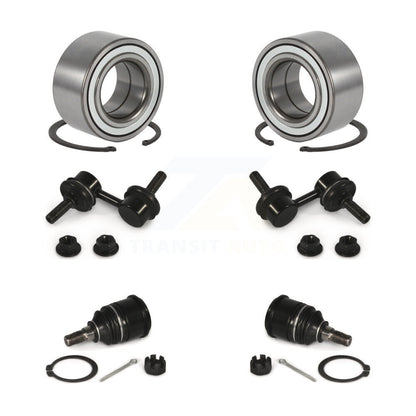 Wheel Bearing Lower Ball Joint Sway Bar Link Front Kit For 1997-2001 Honda CR-V