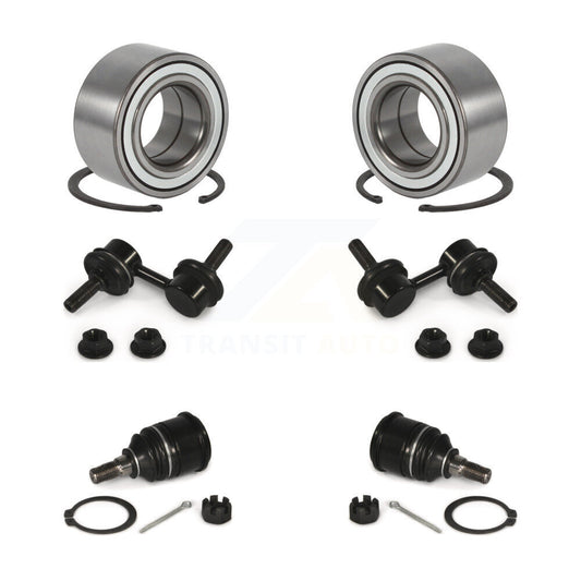 Wheel Bearing Lower Ball Joint Sway Bar Link Front Kit For 1997-2001 Honda CR-V