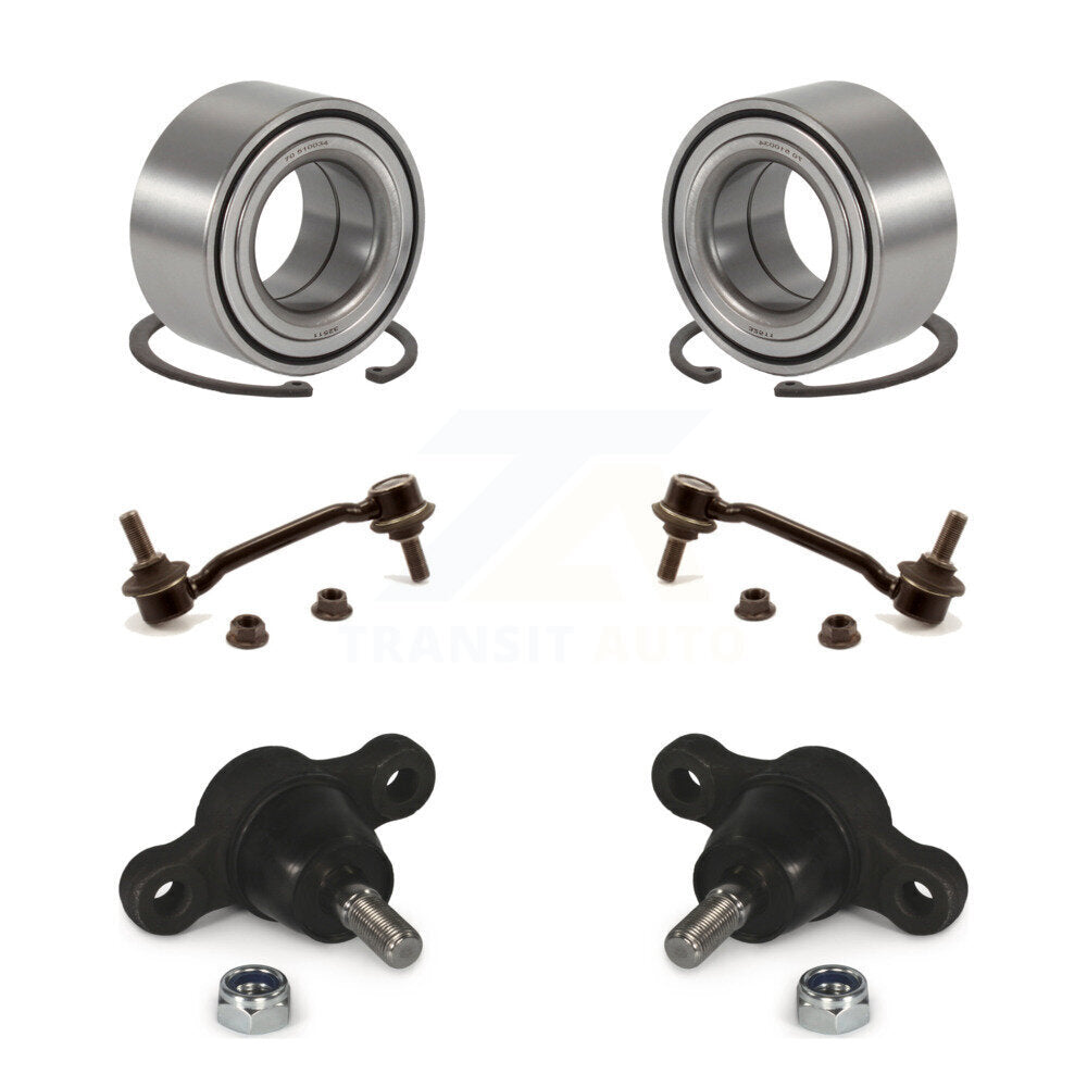 Bearing Lower Ball Joint & Sway Bar Link Front Kit For 2006-2010 Hyundai Sonata