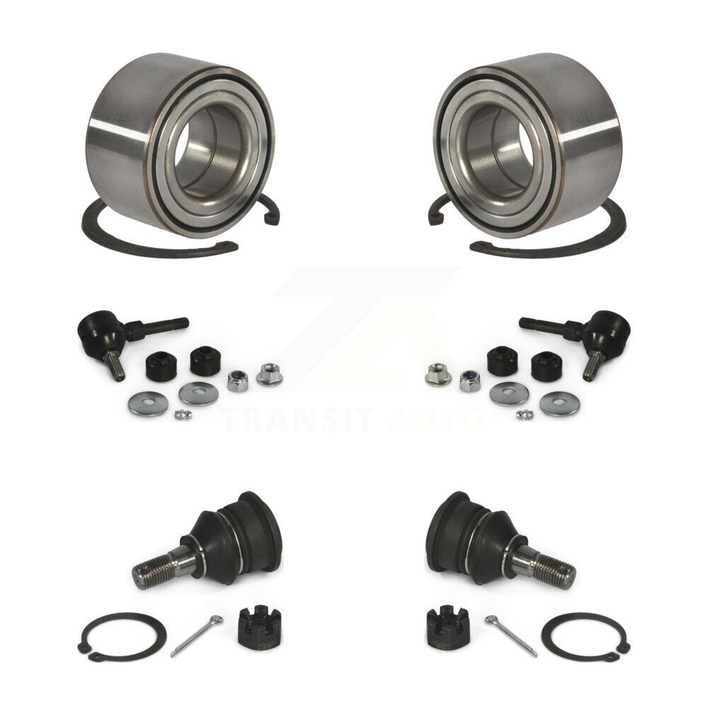 Bearing Lower Ball Joint And Sway Bar Link Front Kit For 2000-2006 Nissan Sentra