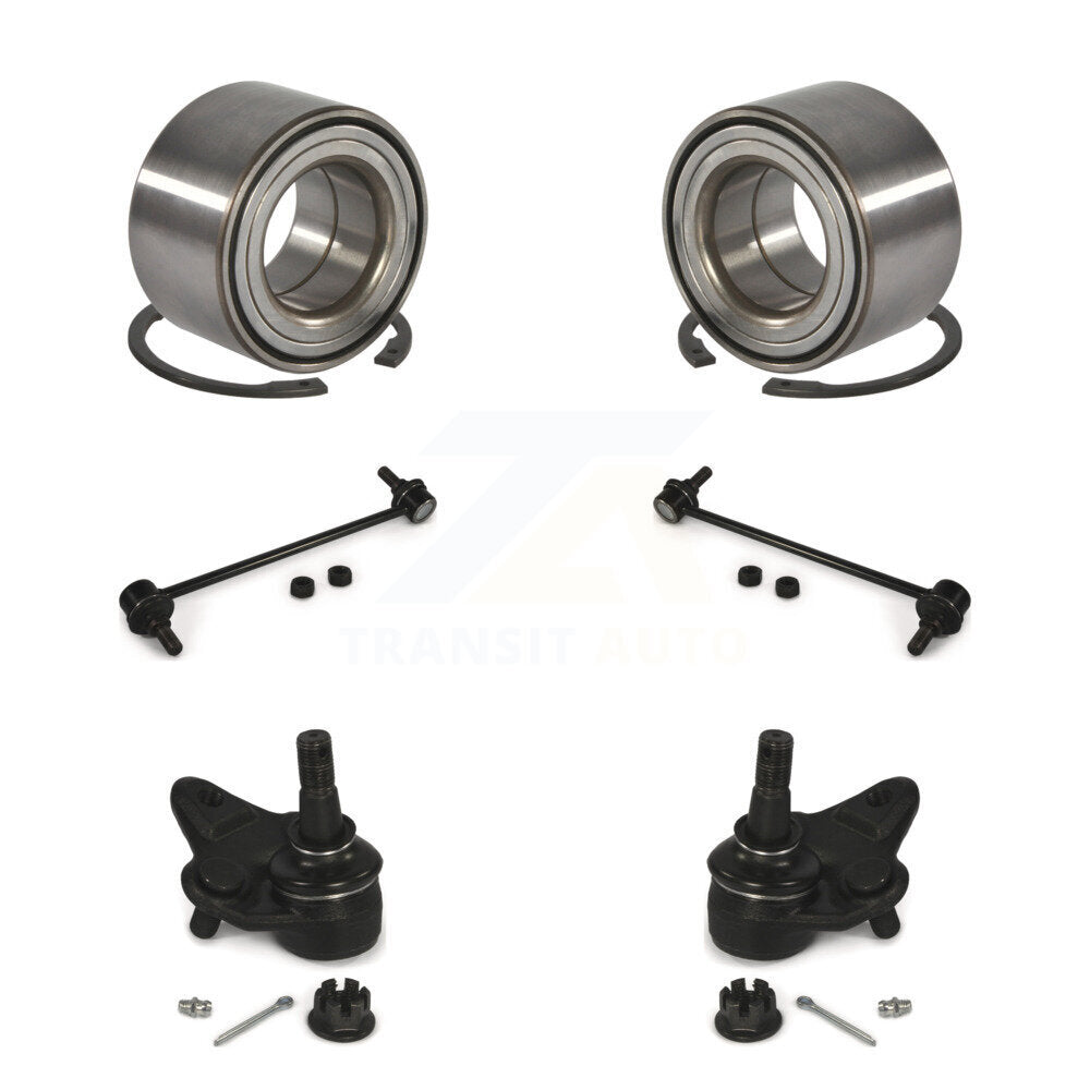 Wheel Bearing Lower Ball Joint Sway Bar Link Front Kit For Toyota Corolla Prius