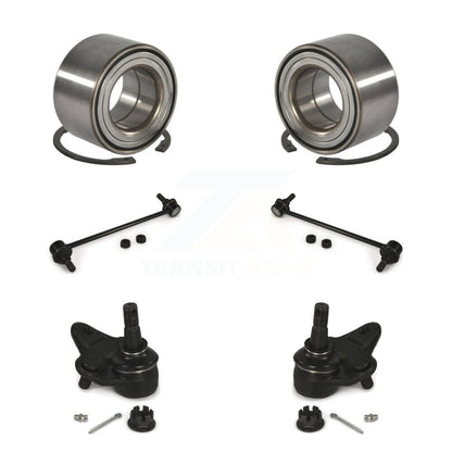 Wheel Bearing Lower Ball Joint Sway Bar Link Front Kit For Toyota Corolla Prius