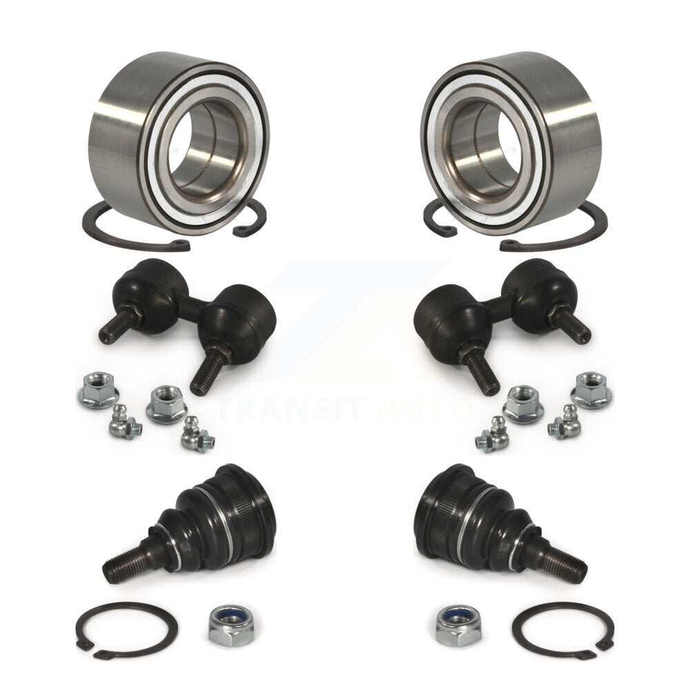 Bearing Lower Ball Joint & Sway Bar Link Front Kit For 2001-2006 Hyundai Elantra