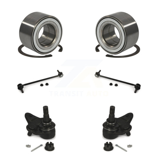 Bearing Lower Ball Joint And Sway Bar Stabilizer Link Front Kit For Toyota RAV4