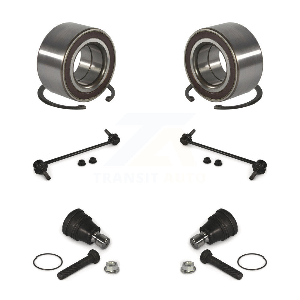 Wheel Bearing Lower Ball Joint & Link Front Kit For Ford Fiesta EcoSport Mazda 2