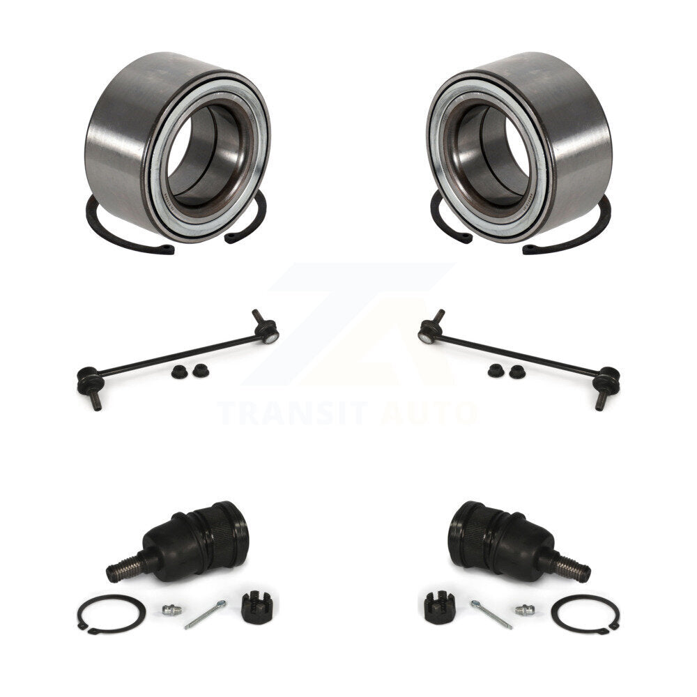Wheel Bearing Lower Ball Joint Sway Bar Link Front Kit For Honda Pilot Acura MDX