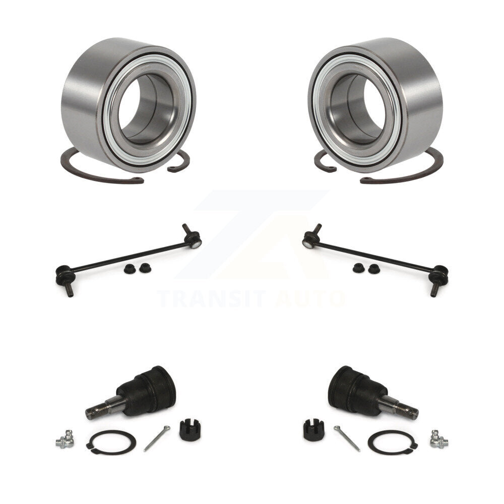Bearing Lower Ball Joint And Sway Bar Link Front Kit For 1999-2004 Honda Odyssey