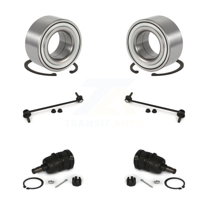 Wheel Bearing Lower Ball Joint Sway Bar Link Front Kit For Honda Pilot Acura MDX