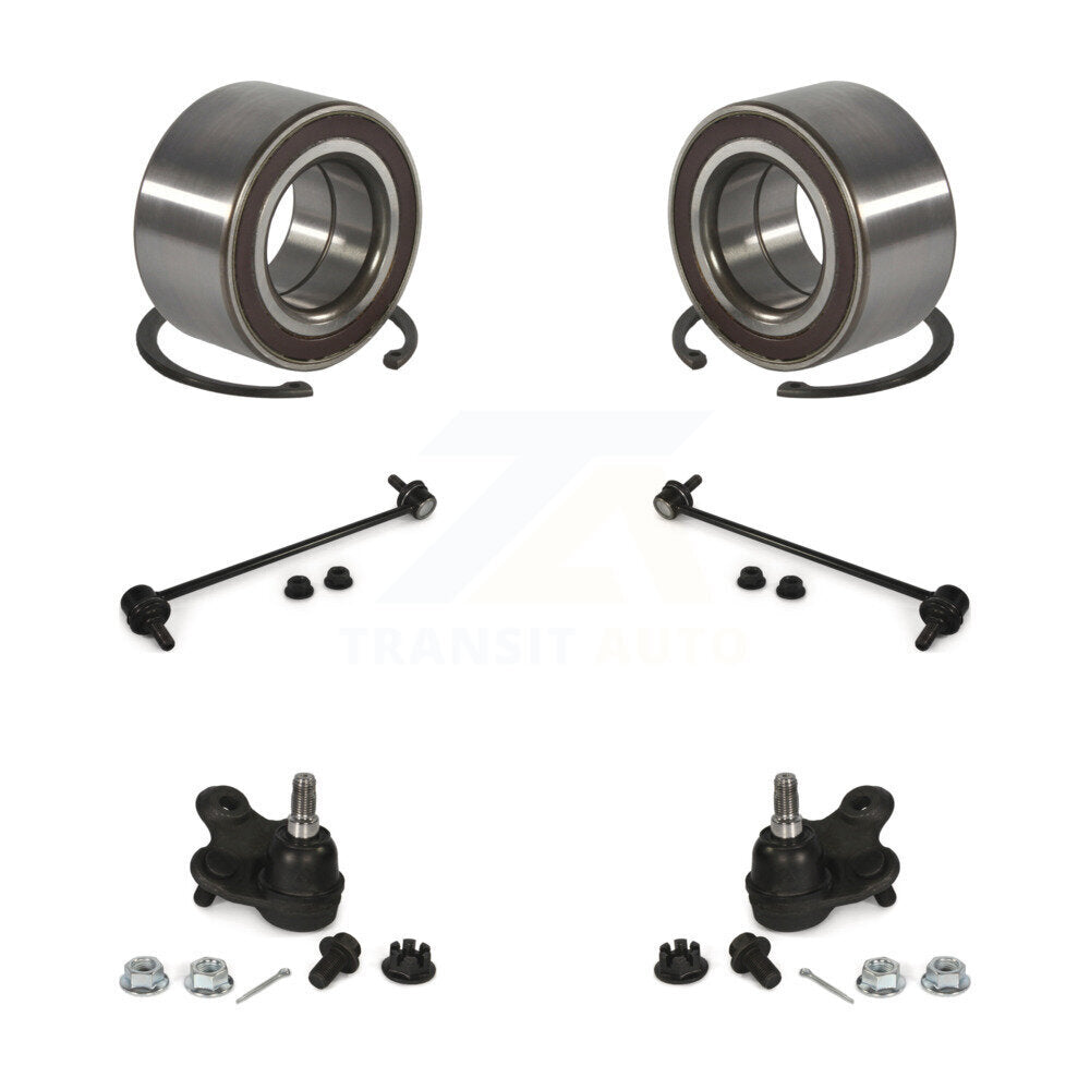 Wheel Bearing Lower Ball Joint Sway Bar Link Front Kit For Honda CR-V Acura RDX