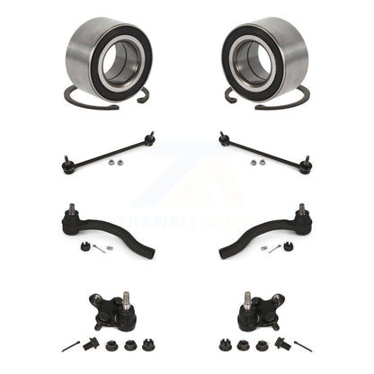 Bearing Lower Ball Joint Outer Tie Rod Link Front Kit (8Pc) For Honda Civic ILX