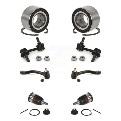Bearing Lower Ball Joint Outer Tie Rod & Link Front Kit (8Pc) For 04-06 Acura TL
