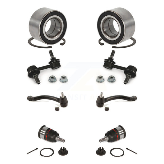Bearing Lower Ball Joint Outer Tie Rod & Link Front Kit (8Pc) For 04-06 Acura TL